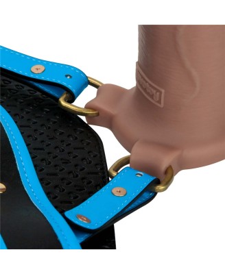LoveToy Ingen zestaw strap-on z pustym dildo i silikonowym prętem 25cm