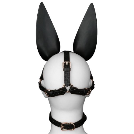 Rebellion Reign Dark Bunny Mask – PetPlay maska z uszami