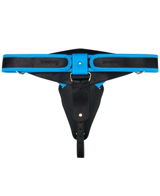 Vibrating Enhanced - Zestaw Uprząż Strapon i Wibrujące Dildo - 24cm - L/XL