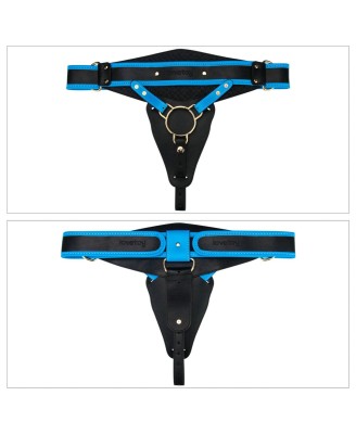 Vibrating Enhanced - Zestaw Uprząż Strapon i Wibrujące Dildo - 24cm - L/XL