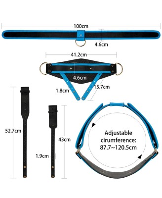 LoveToy Ingen zestaw strap-on z pustym dildo i silikonowym prętem 23cm