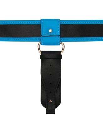 LoveToy Ingen zestaw strap-on z pustym dildo i silikonowym prętem 23cm