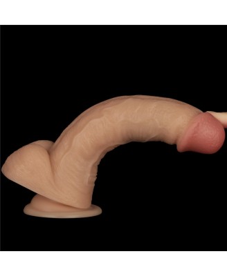 LOVETOY Premium Strap-On - Zestaw Uprząż Strapon i Wibrujące Dildo - L/XL