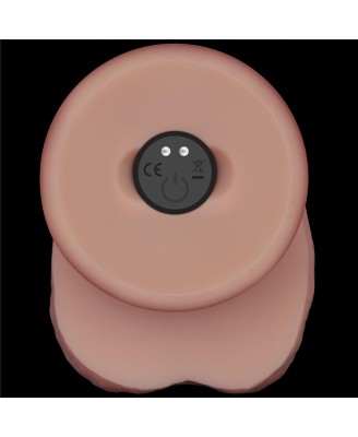 Sliding Skin Pro II Dual Layer - Realistyczne Dildo Wibrator - 25cm