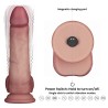 Sliding Skin Pro II Dual Layer - Realistyczne Dildo Wibrator - 20cm