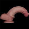Sliding Skin Pro II Dual Layer - Realistyczne Dildo Wibrator - 20cm