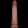 Sliding Skin Pro II Dual Layer - Realistyczne Dildo Wibrator - 21,6cm