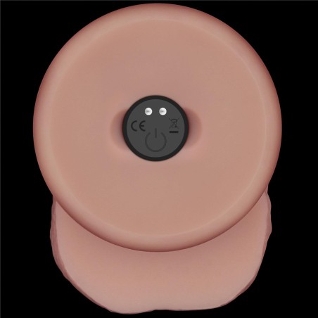 Sliding Skin Pro II Dual Layer - Realistyczne Dildo Wibrator - 21,6cm