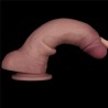 Sliding Skin Pro II Dual Layer - Realistyczne Dildo Wibrator - 21,6cm