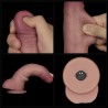 Sliding Skin Pro II Dual Layer - Realistyczne Dildo Wibrator - 21,6cm