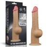 Love Toy – Dwuwarstwowy silikonowy dildo z uchwytem - 24cm