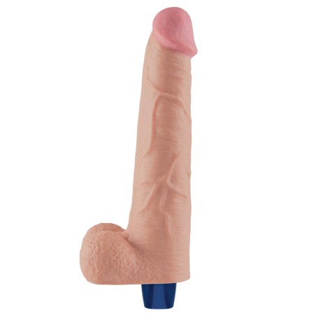 Lovetoy Real Softee - Realistyczny Wibrator Dildo - Cieliste - 25,5cm