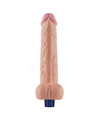 Lovetoy Real Softee - Realistyczny Wibrator Dildo - Cieliste - 25,5cm