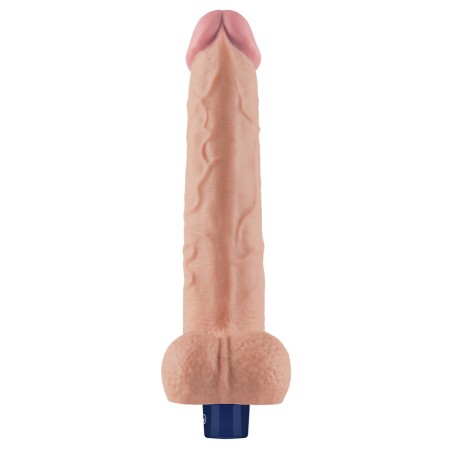 Lovetoy Real Softee - Realistyczny Wibrator Dildo - Cieliste - 25,5cm