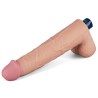 Lovetoy Real Softee - Realistyczny Wibrator Dildo - Cieliste - 25,5cm
