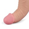 Lovetoy Real Softee - Realistyczny Wibrator Dildo - Cieliste - 25,5cm