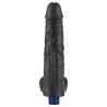 Lovetoy Real Softee - Realistyczny Wibrator Dildo - Czarny - 25,5cm