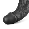 Lovetoy Real Softee - Realistyczny Wibrator Dildo - Czarny - 25,5cm