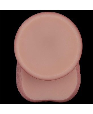 Sliding Skin Pro II Dual Layer - Realistyczne Dildo - Cieliste - 20cm