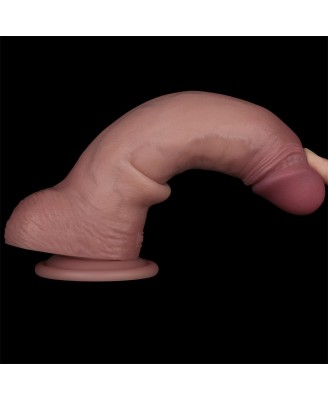 Sliding Skin Pro II Dual Layer - Realistyczne Dildo - Cieliste - 21,5cm