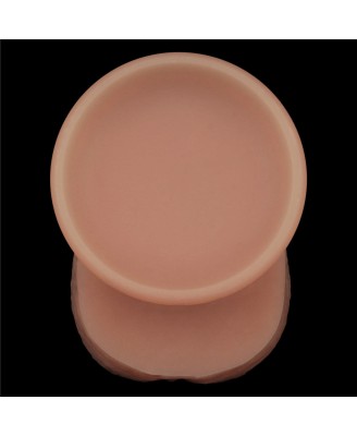 Sliding Skin Pro Dual Layer - Realistyczne Dildo - Cieliste - 21,5cm