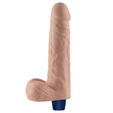 REAL SOFTEE - Realistyczny Wibrator Dildo - 23cm - Cielisty