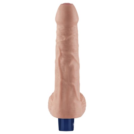 REAL SOFTEE - Realistyczny Wibrator Dildo - 23cm - Cielisty