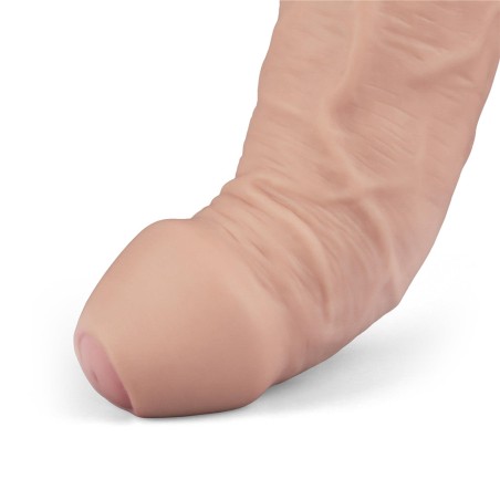 REAL SOFTEE - Realistyczny Wibrator Dildo - 23cm - Cielisty