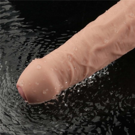 REAL SOFTEE - Realistyczny Wibrator Dildo - 23cm - Cielisty