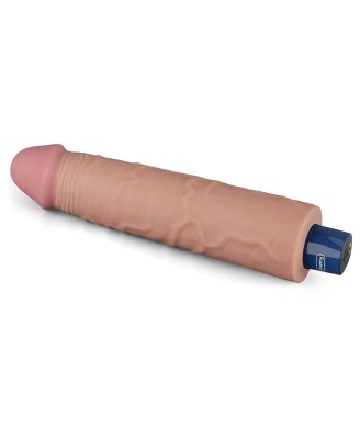 Lovetoy Real Softee - Realistyczny Wibrator Dildo - 21cm - Cieliste