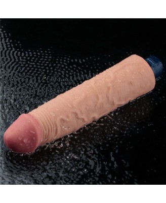 Lovetoy Real Softee - Realistyczny Wibrator Dildo - 21cm - Cieliste