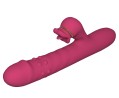 Silicone Vibrator - Wibrator Króliczek z Funkcją Ssania i Lizania