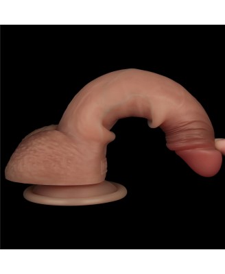 Sliding Skin Pro Series - Realistyczne Dildo Cieliste - 19cm