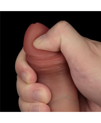 Sliding Skin Pro Series - Realistyczne Dildo Cieliste - 19cm