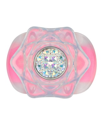 Gemoria Silicone Butt Plug - Dual Crescent  (Glow-In-The-Dark)