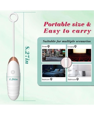 Vibrating Silicone Love EGG - Jajeczko Stymulujące na Pilota - 7 poziomów wibracji