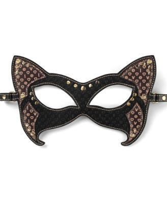 Rebellion Reign Cat Mask – Maska z kocimi uszami i nitami
