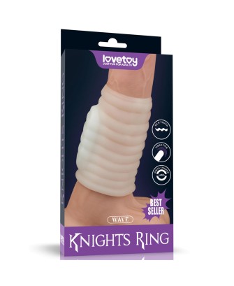 Vibrating Wave Knights Ring – Wibrujący Pierścień Erekcyjny