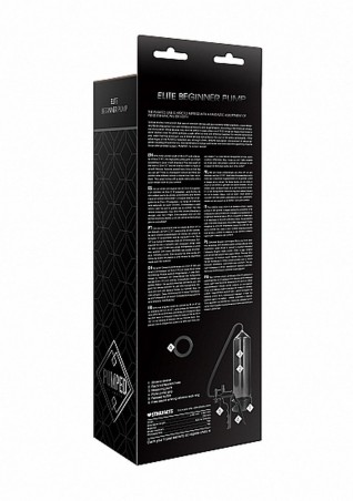 Elite Beginner Pump - Ręczna Pompka Erekcyjna - Czarna