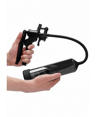 Elite Beginner Pump - Ręczna Pompka Erekcyjna - Czarna