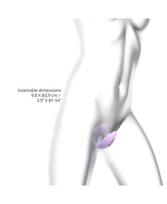 WONDERLOVER - VIVA MAUVE - Stymulator Intymny na pilota