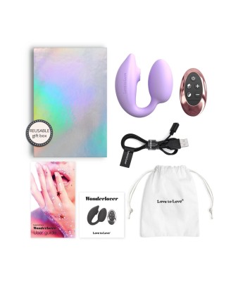 WONDERLOVER - VIVA MAUVE - Stymulator Intymny na pilota