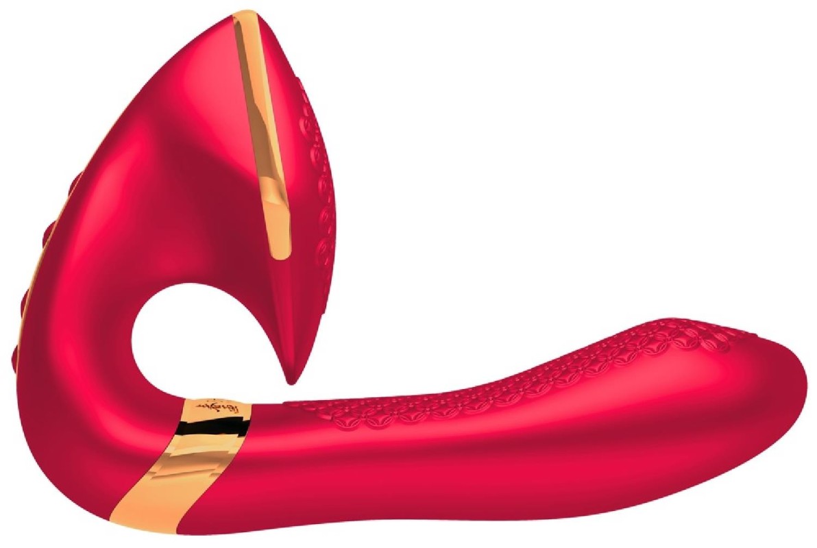 Shunga SOYO Intimate Massager - Wibrator Punktu G - Czerwony