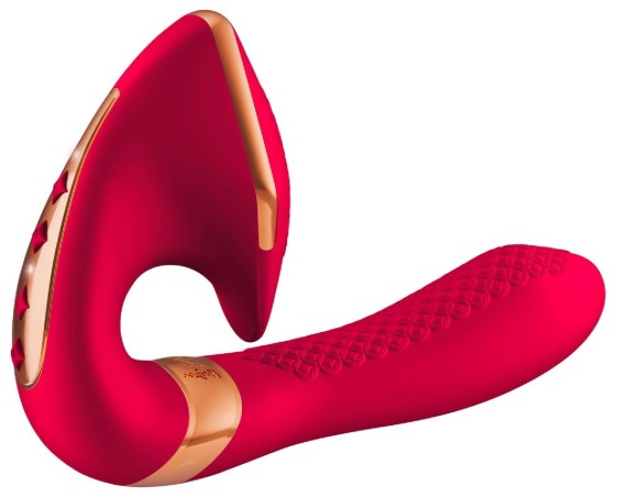 Shunga SOYO Intimate Massager - Wibrator Punktu G - Czerwony