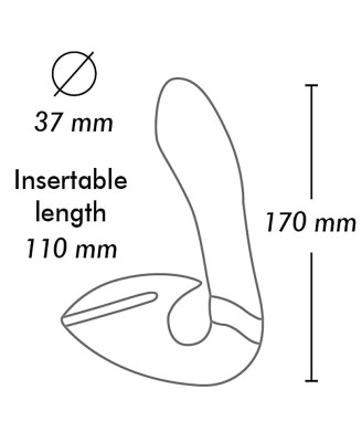 Shunga SOYO Intimate Massager - Wibrator Punktu G - Czerwony