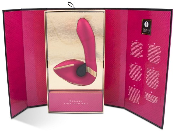 Shunga SOYO Intimate Massager - Wibrator Punktu G - Czerwony