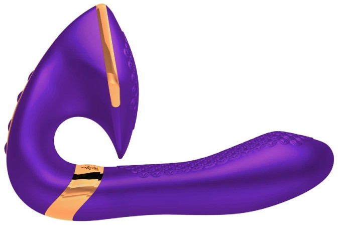 Shunga SOYO Intimate Massager - Wibrator Punktu G - Fioletowy