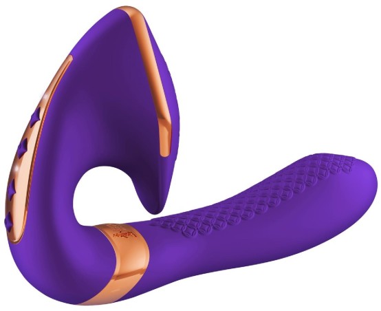 Shunga SOYO Intimate Massager - Wibrator Punktu G - Fioletowy