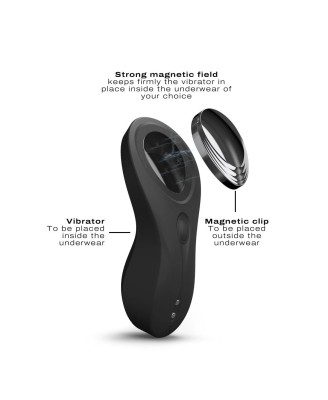 DISCREET VIBE + - Wibrator Majtkowy na pilota