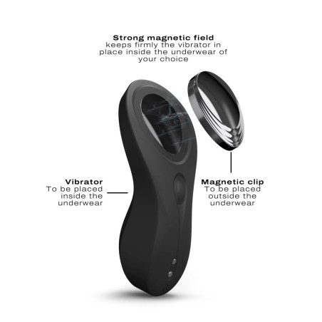 DISCREET VIBE + - Wibrator Majtkowy na pilota